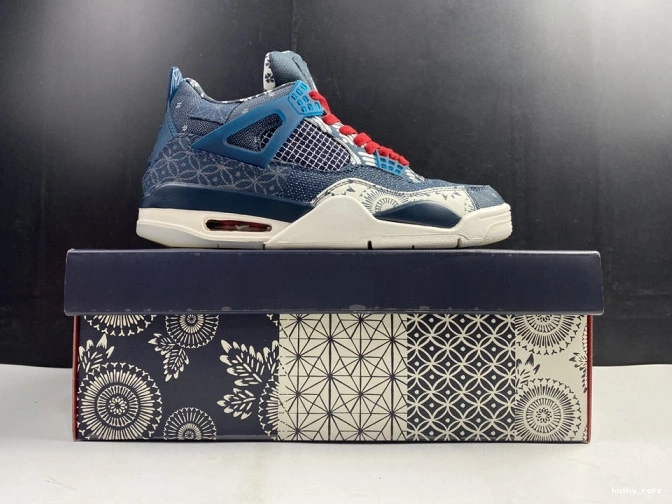 Cheap Husky Air SE 4 CW0898-400 Retro Jordan Sashiko 0720